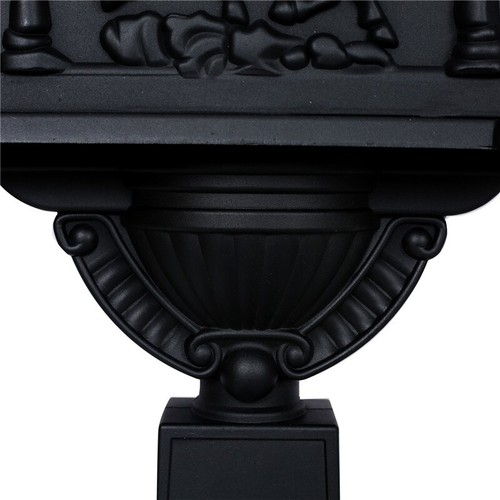 Mail Box Heavy Duty Mailbox Postal Box Security Cast Aluminum Mailbox w /2 keys - Picture 11 of 12