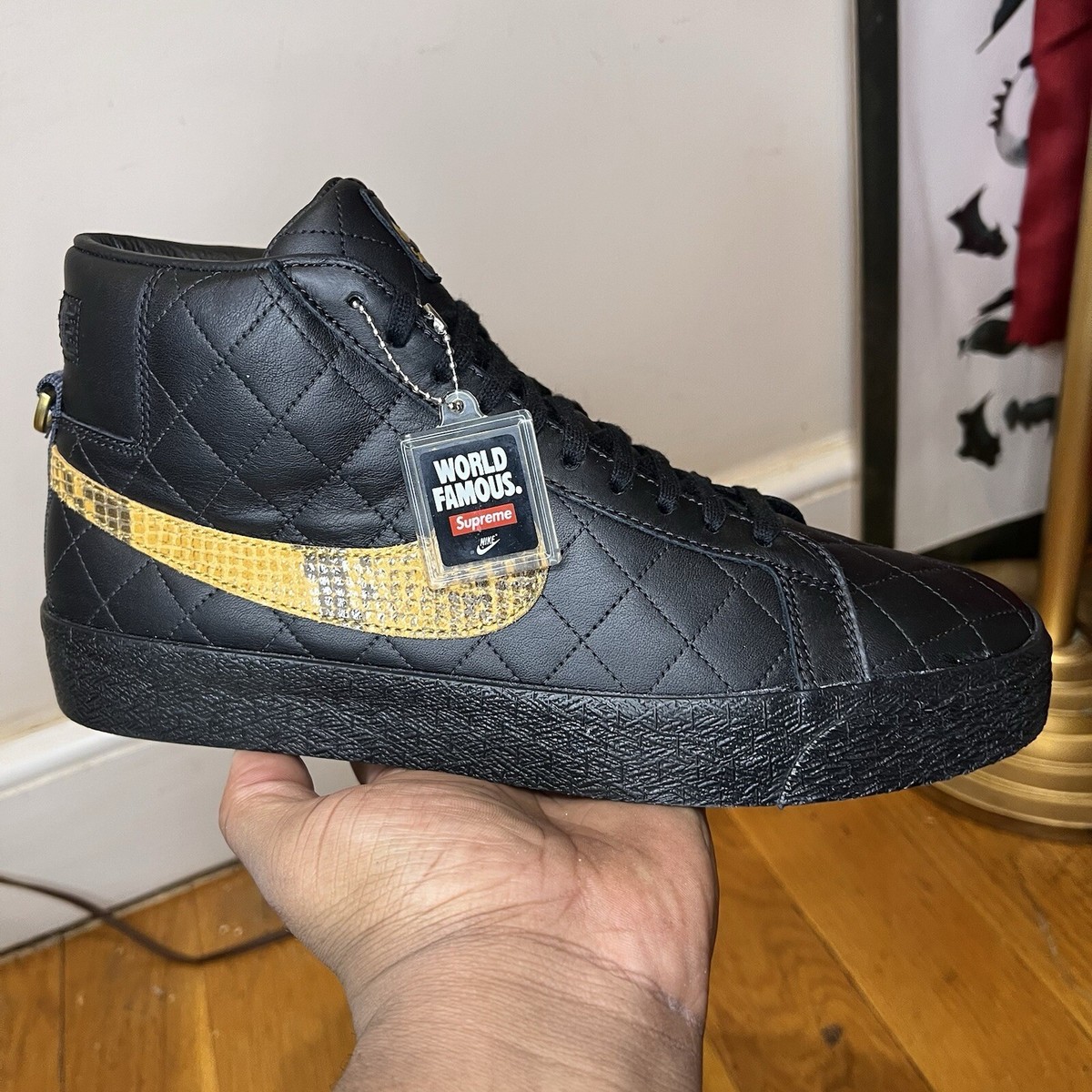 新品supreme Nike SB Zoom Blazer Mid QS 9.5