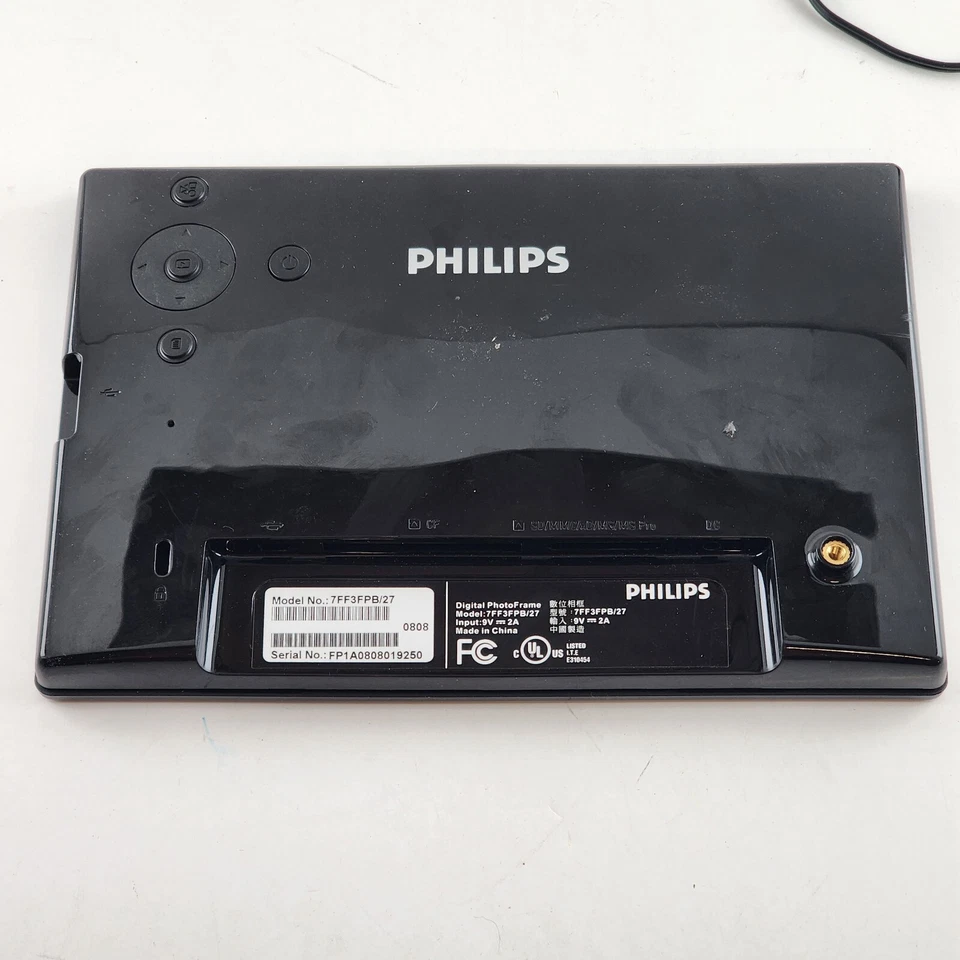 Phillips Digital Photo Frame 7" x 5½" Display Screen 128mb Memory - Image 4 of 4