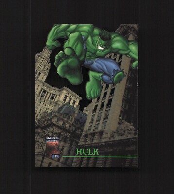 1997 Marvel Premium QFX Lazer Blast #3 Hulk