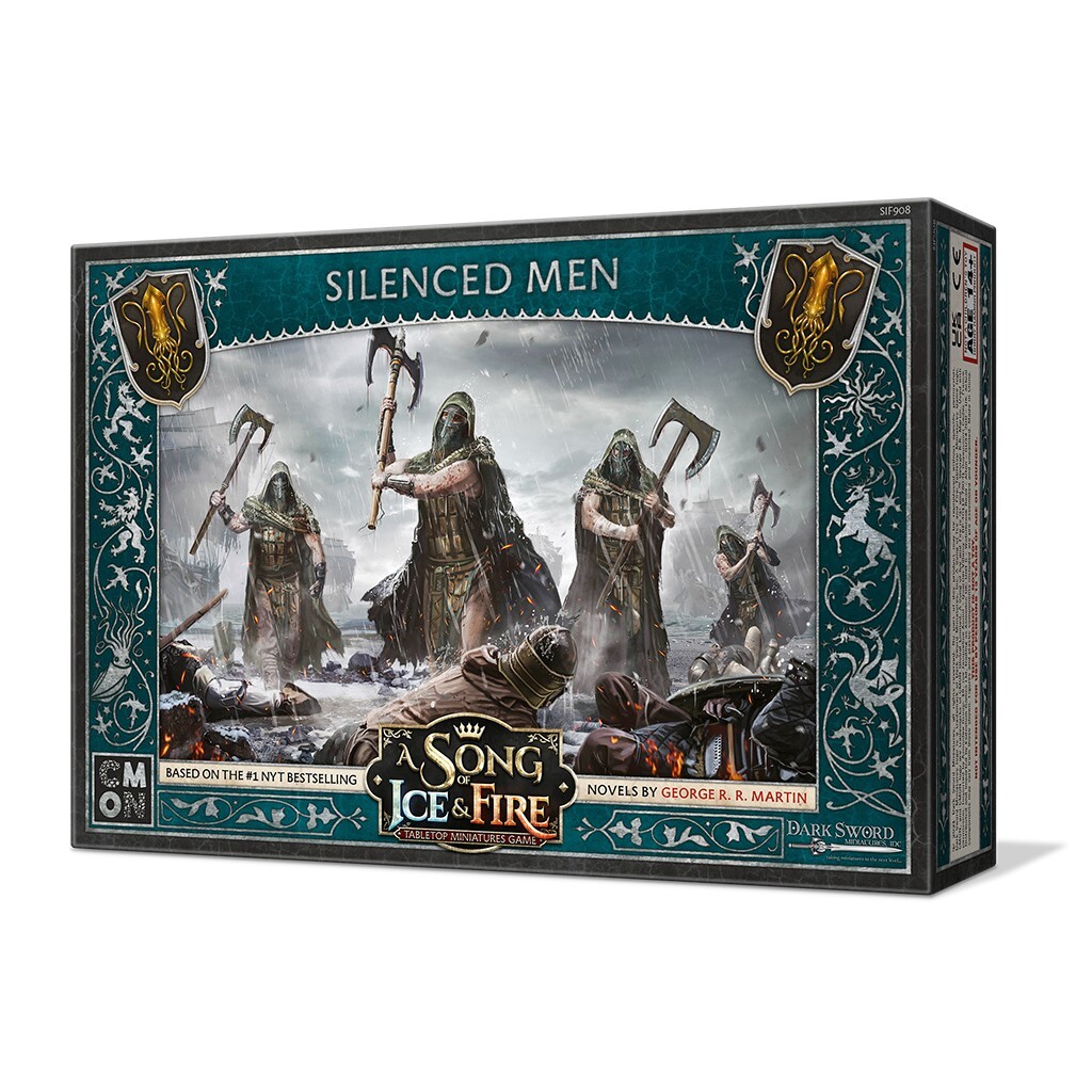 Безмолвные люди охраняют игру в миниатюрах Песнь льда и пламени ASOIAF
