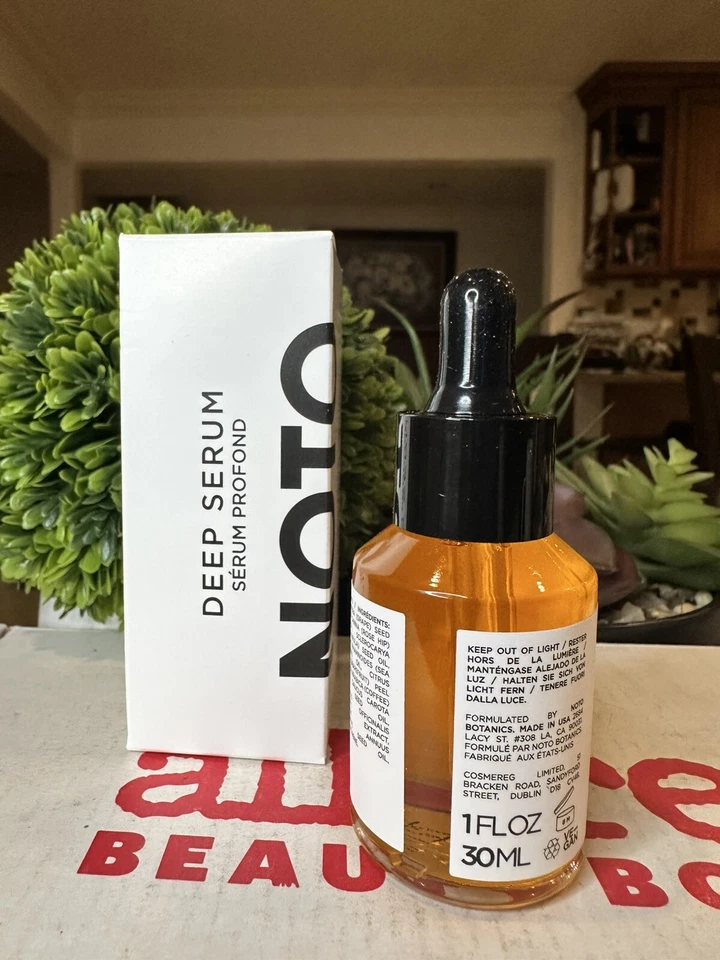 Suero profundo NOTO Botanics 1 oz 30 ml para cara y cuello ••NUEVO EN CAJA•• Foto 2 de 2