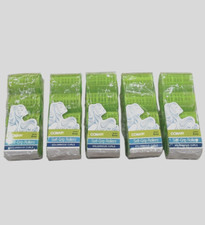 Lot Of 5 Packs Conair Self Grip Large Roller, Green  20 Rollers Total 