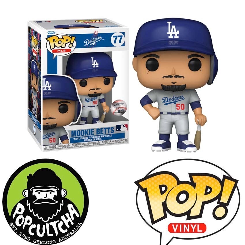 Mlb: Baseball - Mookie Betts Los Angeles Dodgers Alternate Jersey Pop! Vinyl