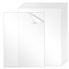 10 Pcs Clear Plexiglass Sheets for DIY Crafts Projects Picture Poster Frames