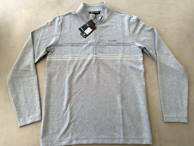 Travis Mathew Travel More Langarmshirt meliert grau Small