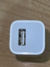 Apple 5W USB Wall Charger Cube Power Adapter for iPhone - White OEM