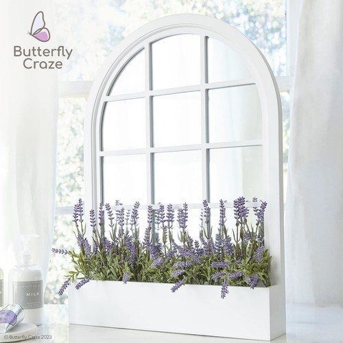 Butterfly Craze Artificial Lavender 4-Piece Bundle – Lifelike Faux Silk Plant... - Picture 8 of 9