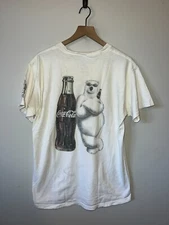 Vintage Coca-Cola Shirt Coka Youth Bowling Polar Bear Soda Promo Tee Large