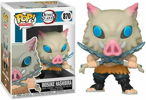 FUNKO POP! **INOSUKE HASHIBIRA ** DEMON SLAYER #870 IN HAND BNIB