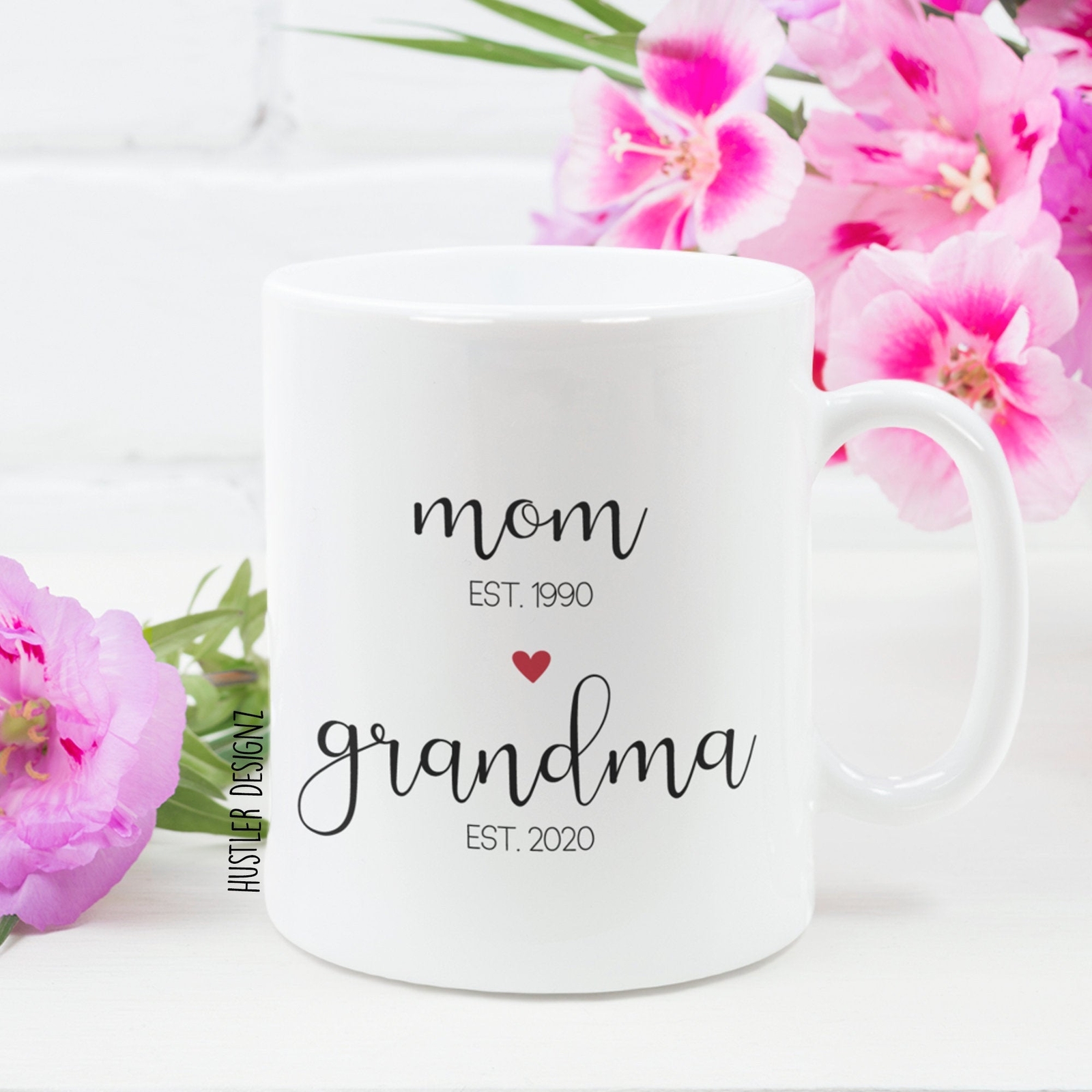 Mom Grandma Mug Grandma To Be Mug Grandma Est Grandma Gift Personalized Mug