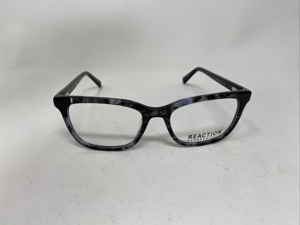 GAFAS REACTION KENNETH COLE KC0802 020 52-18-145 GRIS NEGRO BISAGRA FLEXIBLE XR74 Foto 3 de 4