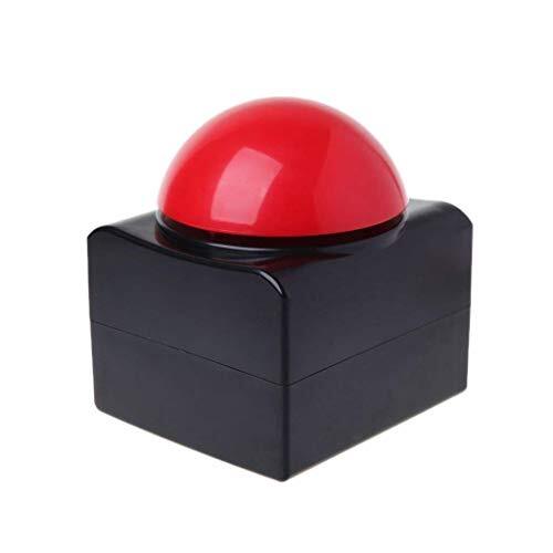 Ibasenice Game Show Buzzer Answer Buzzer Sound Button Warning Sound
