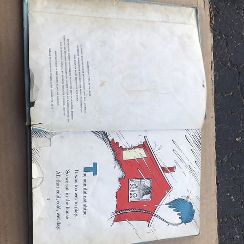 VTG The Cat In The Hat by Dr. Seuss - 1957 First Edition "For Beginning Readers" - Picture 5 of 9