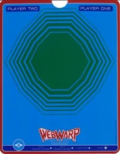 Vectrex Reproduction OVERLAY, OEM Quality - BRAND NEW - Web Warp