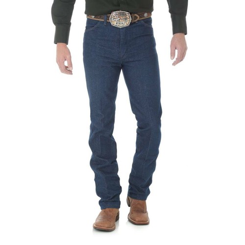 WRANGLER 936DEN SLIM FIT Cowboy Cut rigido Hard Denim | eBay