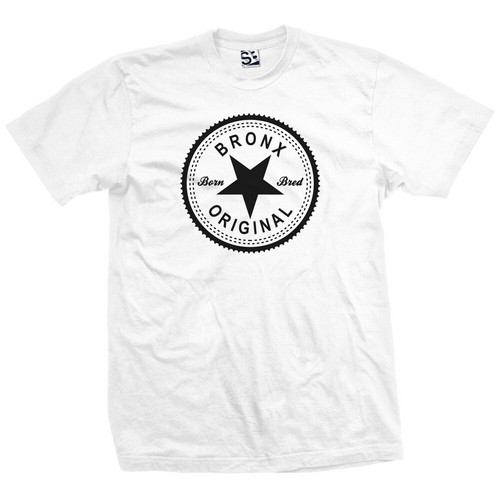 Youth Bronx Original Inverse T-Shirt | Born & Bred Raised Made in Girls Boys Tee - Picture 4 of 52