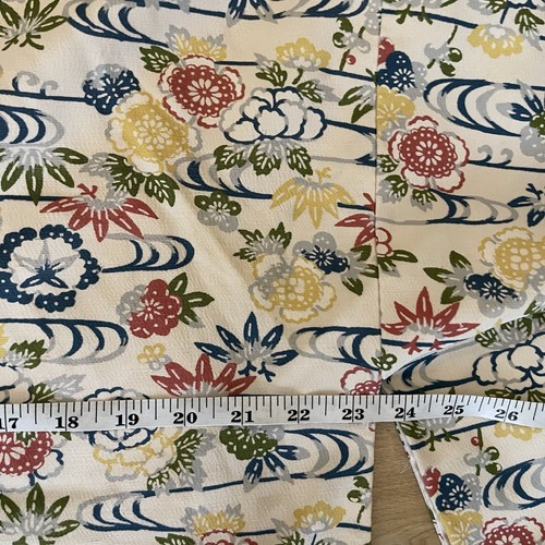 Handmade Kimono Women’s Long Floral Japanese Silk Haori Coat All Over Print - Picture 21 of 24