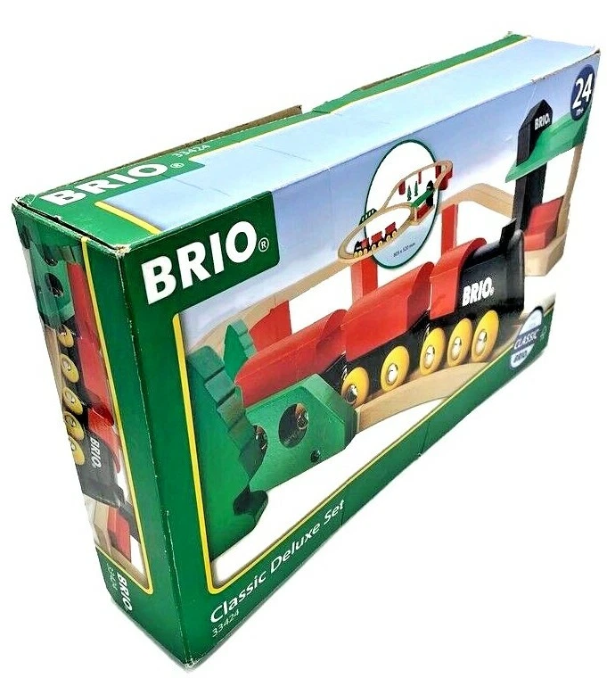  BRIO World 33424 - Classic Deluxe Railway Set - 25