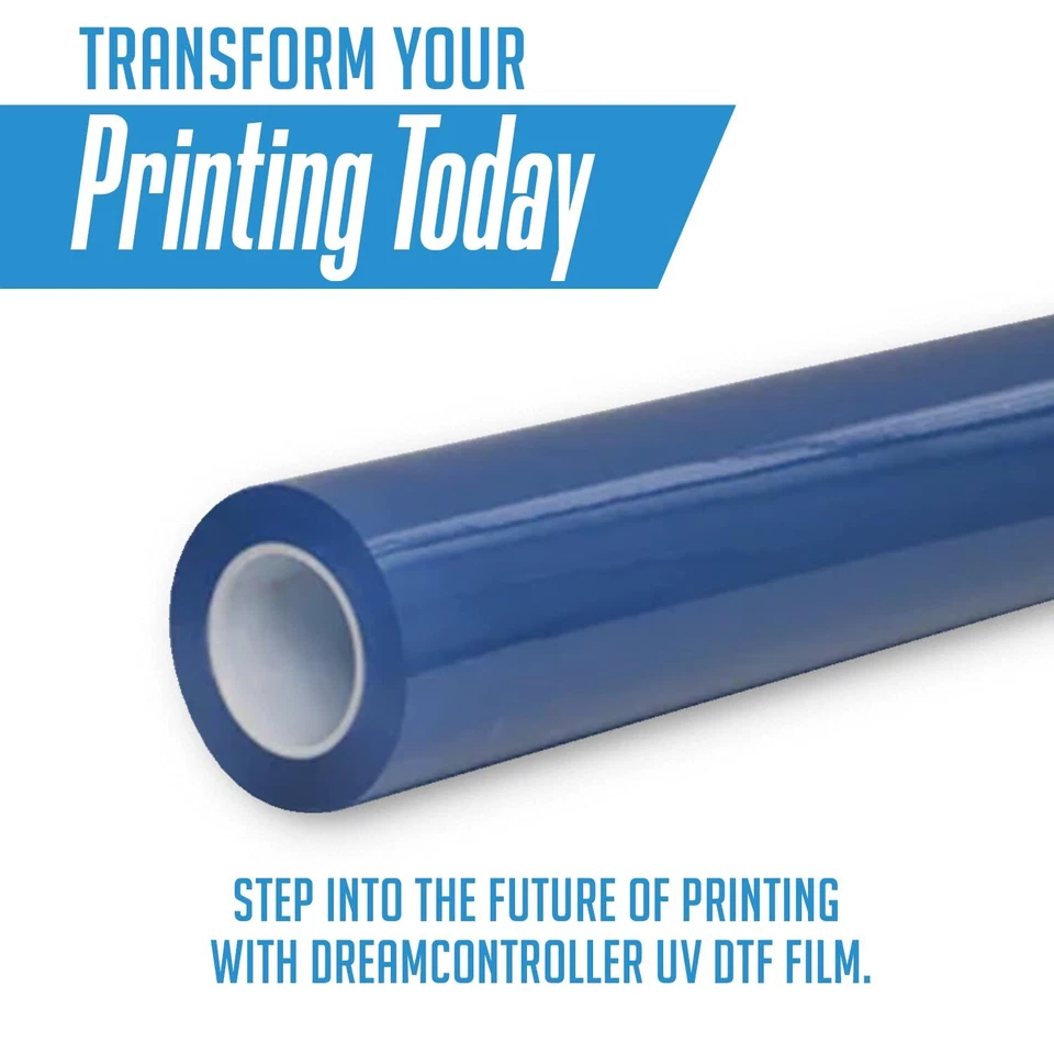 UV DTF Transfer Film Roll Premium Quality for Fabric, Glass & Wood 24"x328 feet - Image 3 of 4