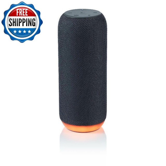 ONN Groove Rugged Bluetooth Speaker LED 