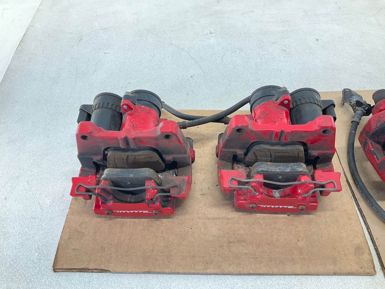 17-20 MASERATI Levante AWD Front & Rear Wheel Brake Caliper 4 OEM