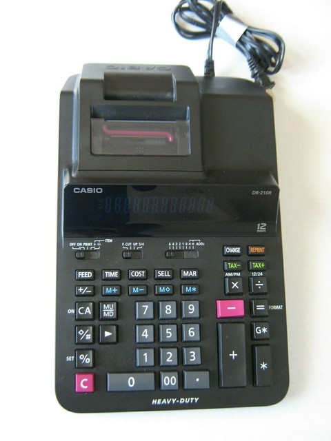 casio dr210r
