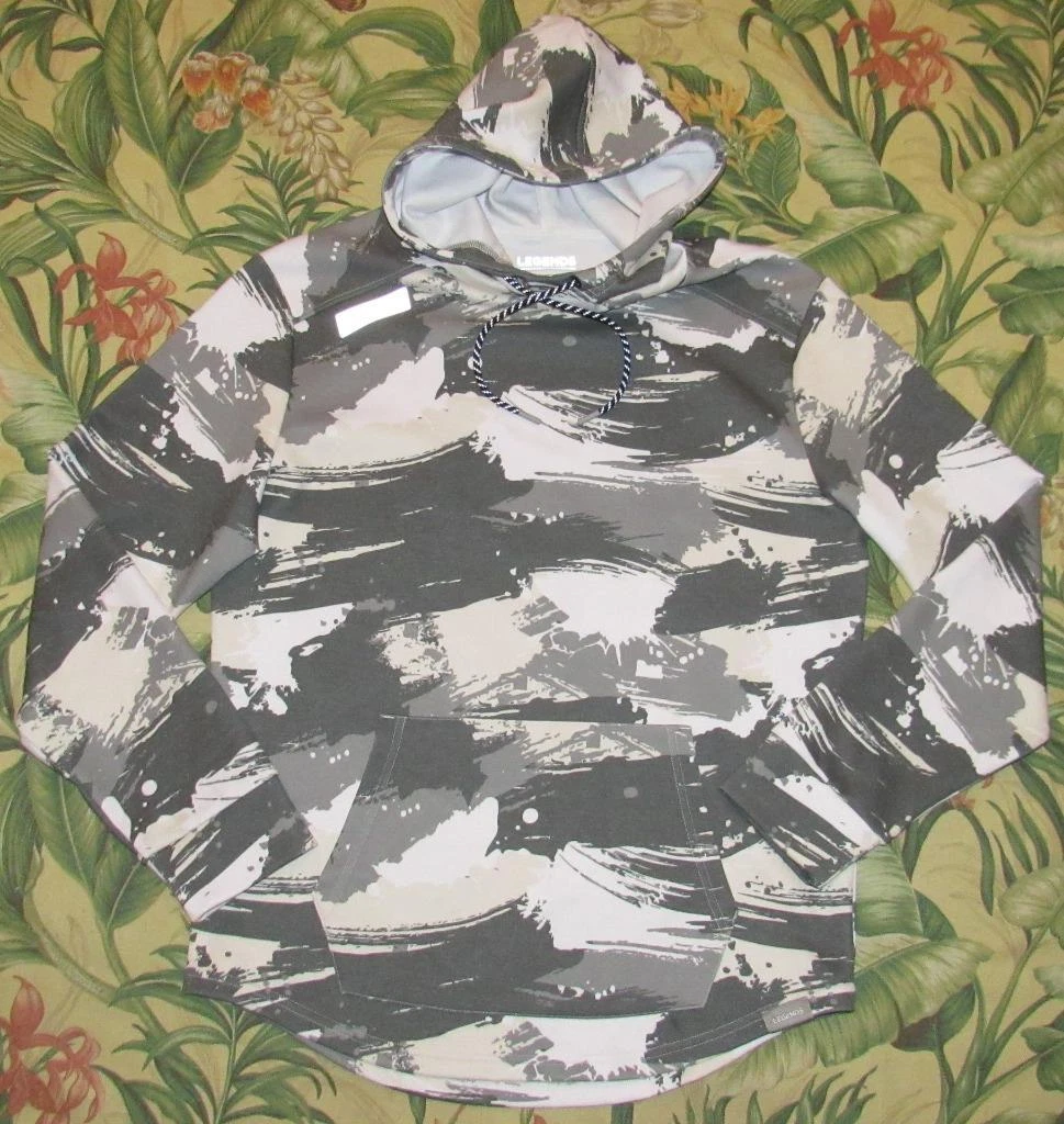 LEGENDS White Camo Hawthorne Tech Hoodie Sweatshirt Medium M | eBay