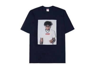 Supreme NBA Youngboy Tee Navy | eBay