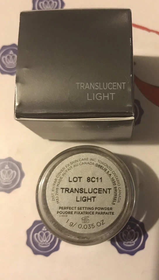 Cover FX Perfect Setting Powder Translucent Light & Sephora Concealer Brush - Image 3 of 4