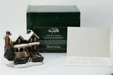 Hadley Collection Terry Redlin Village "Home For The Holidays" - Box & COA