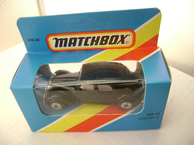 1981 MATCHBOX LESNEY SUPERFAST MB44 BLACK CITROEN 15 NEW IN BOX