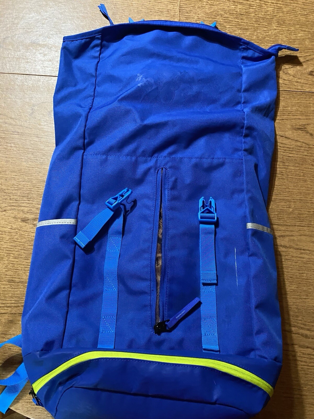 Nike LeBron James Ambassador Backpack  Basketball Blue/Lime Green