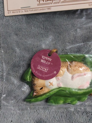 Vintage Schmid Beatrix Potter Creations - Timmy Willie - NEW 1983 - Picture 6 of 7