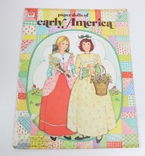 Paper Dolls Of Early America A Witman Book U.S.A 1983