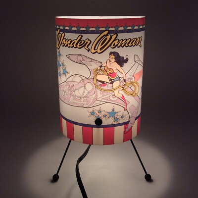 DC Super Heroes WONDER WOMAN Lido Lamp 75057 - Tested & Works | eBay
