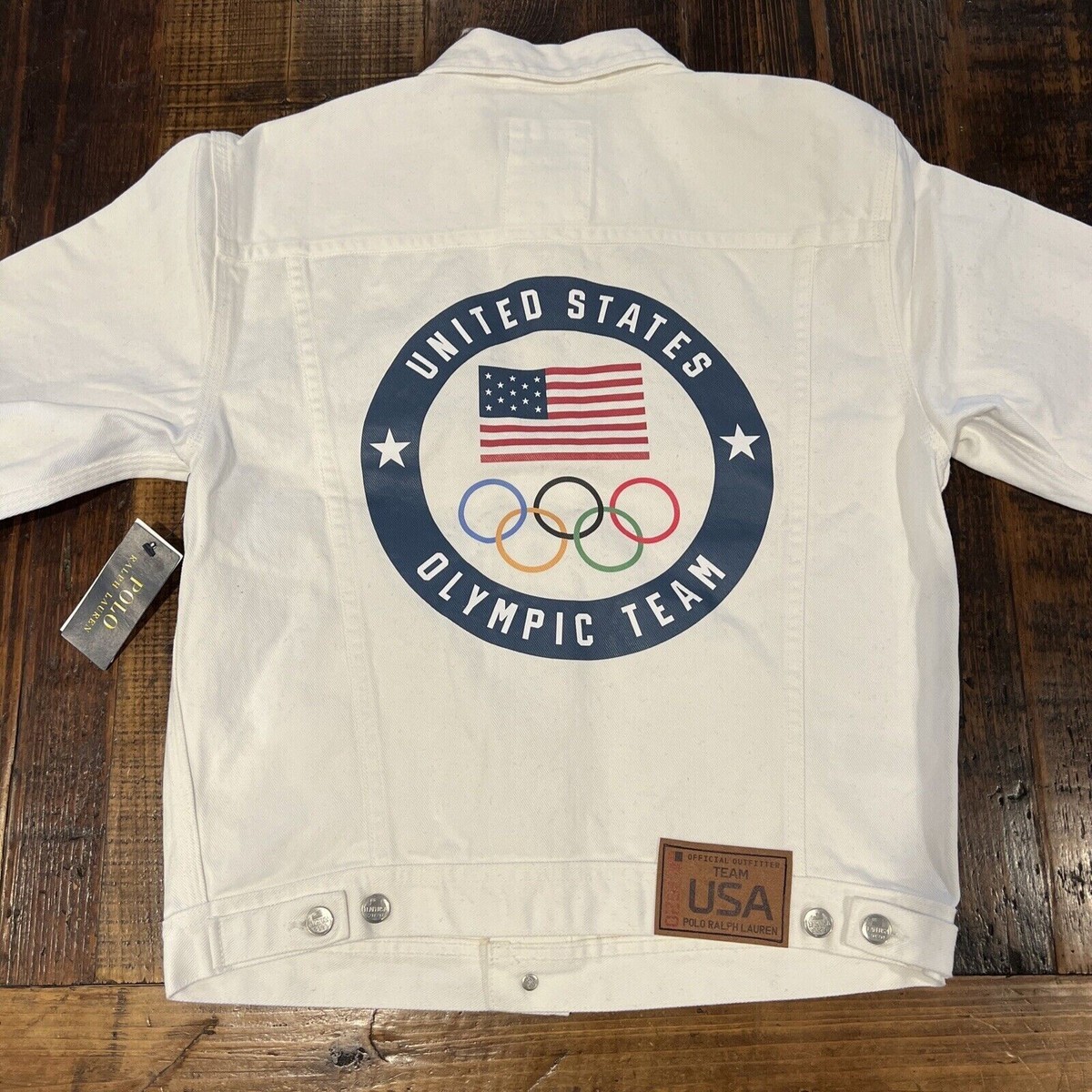 〈新品〉POLO RALPH LAUREN【M】OLYMPIC ジャケット Polo Ralph Lauren 2020 Japan Olympic Team Blue Full-Zip USA