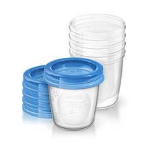 Philips Avent SCF619/05 Muttermilch Aufbewahrungsbecher 180ml 5St