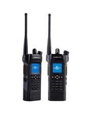 2-Pack PoC  UHF Analog Dual Mode Radios, 4G LTE Nationwide Push-to-Talk Unli...