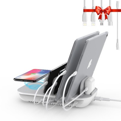 SooPii 70W Charging Station for Multiple Devices,5 Port Dock with... 