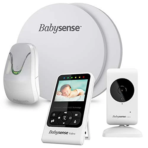 Video Baby Monitor with 2.4" Screen & Baby Movement Monitor for Home