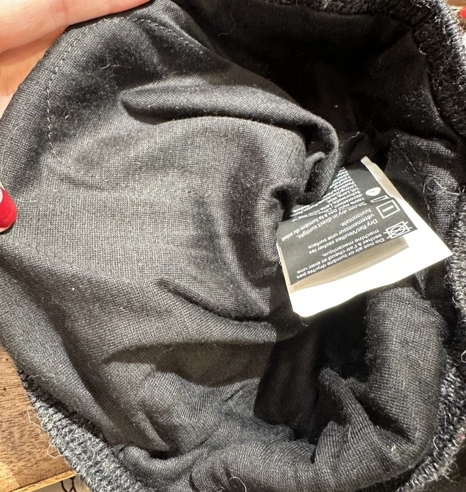 Chapéu gorro Dale Of Norway 100% novo lã cinza creme branco floco de neve malha tamanho único - Imagem 4 de 4