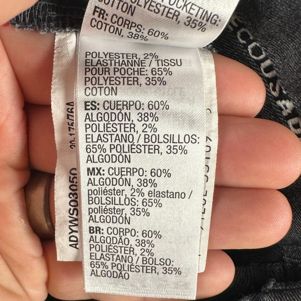 DC Shoe Co. Mens Skate Shorts 30 Gray Skate Boarding Flat Front Pockets Athletic - Image 4 of 4