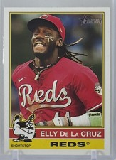 Elly De La Cruz 2025 Topps Hertiage #263 Cincinnati Reds MLB