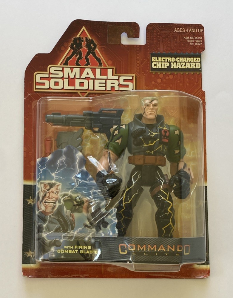 1998 Hasbro Small Soldiers Electro Charged Chip Hazard Action