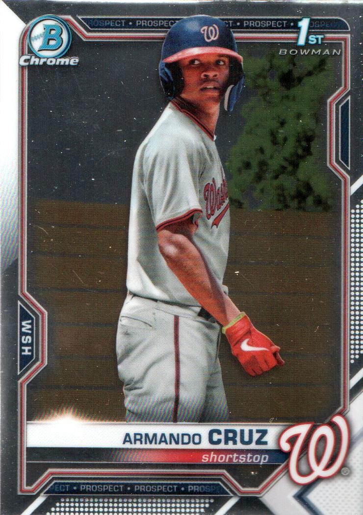 2021 Bowman Chrome Prospects #BCP247 Armando Cruz