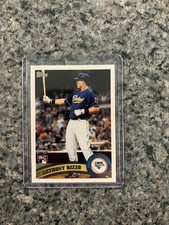 2011 Topps Baseball Update Series RC Anthony Rizzo Rookie Card #US55 Padres NM. rookie card picture