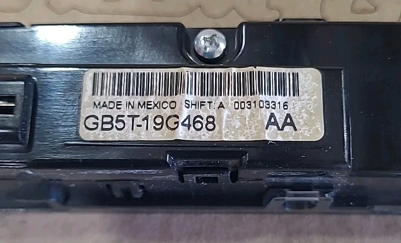 2016-2019 Ford Explorer Adaptive Cruise Alert Module GB5Z-19G468-AA OEM Foto 3 de 3