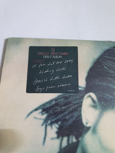 Vintage Terence Trent D’Arby "Introducing The Hardline" Vinyl LP Album (1987) - Picture 2 of 9