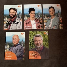 5 Autogrammkarten ZDF Die Rosenheim Cops 2026...